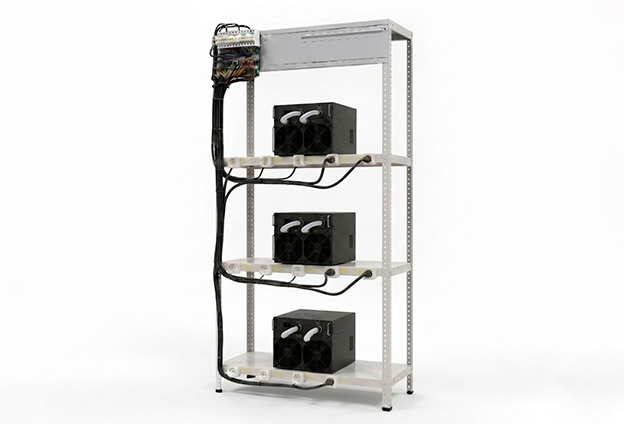 Bitmain Rack 3 x Bitmain L11 Hydro