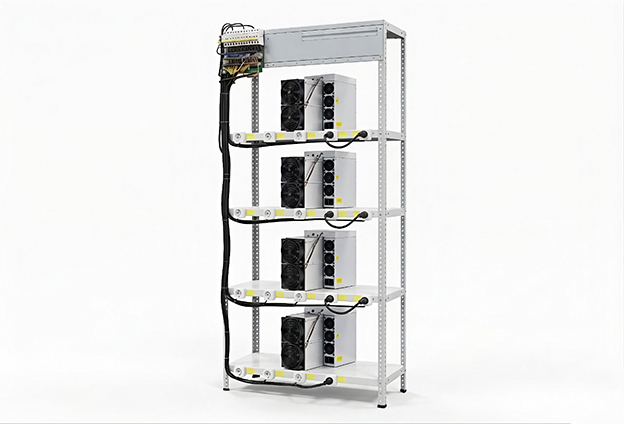Bitmain Rack 4 x Bitmain Z15 pro